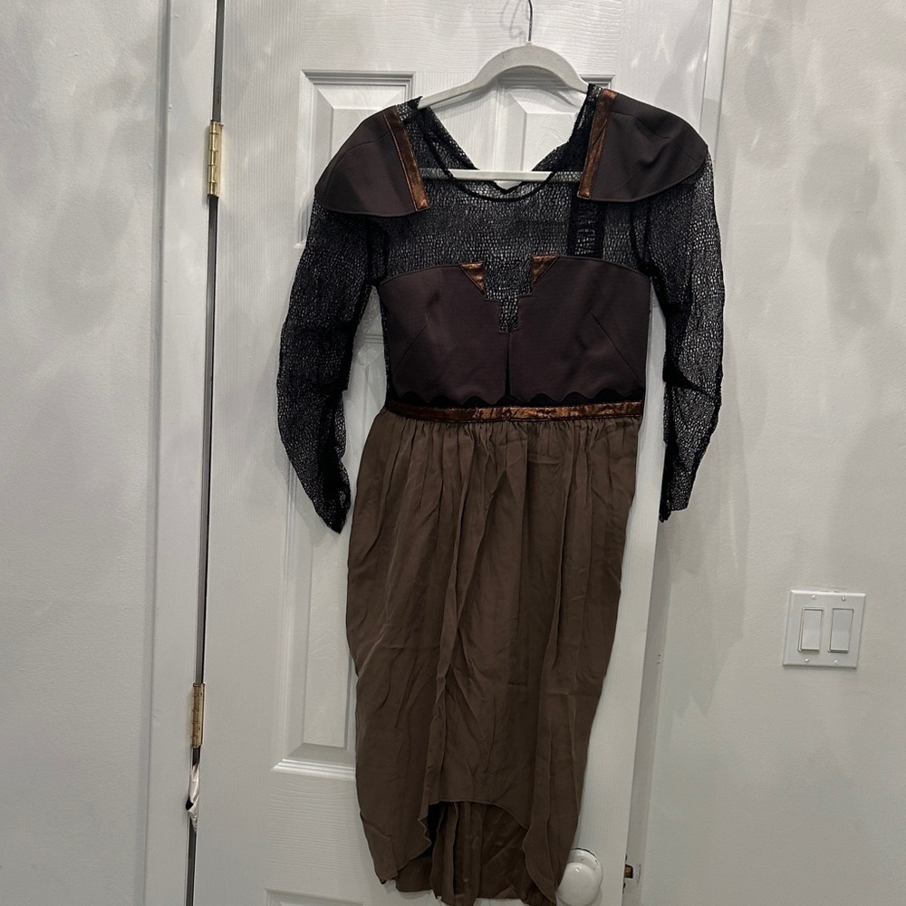 Vena Cava Black and Brown Dress